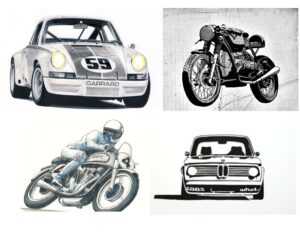 Vintage Cars and Motorcycles